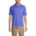 School Uniform Men's Rapid Dry Tonal Stripe Polo Shirt, Front