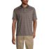 Men's Rapid Dry Tonal Stripe Polo Shirt, Front