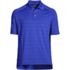Men's Rapid Dry Tonal Stripe Polo Shirt, Front