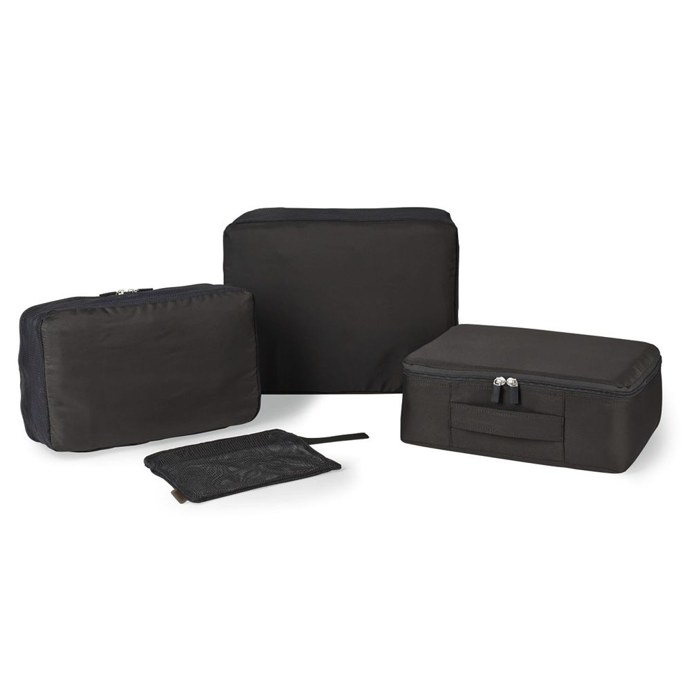 Samsonite Custom Logo 4 Piece Mesh Travel Packing Cubes - Graphite - One Size