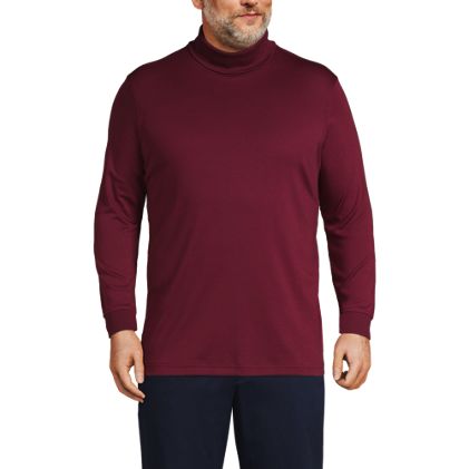 Men's Big Cotton Supima Turtleneck - image 1