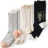 Women's 3-Pack Patterned Crew Socks, Front