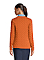 Zopfmuster-Pullover DRIFTER mit V-Ausschnitt für Damen in Plus-Größe