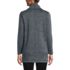 Women's Sweater Fleece Tunic Cowl Neck Pullover, Back