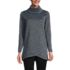 Women's Sweater Fleece Tunic Cowl Neck Pullover, Front