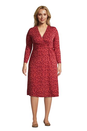 lands end plus dresses