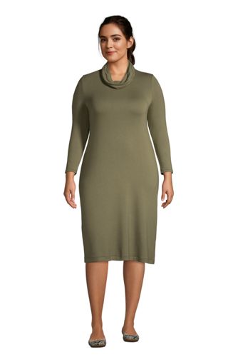 lands end plus size dresses