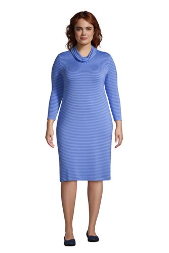 Cowl neck jersey outlet dress