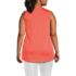 Women's Plus Size Supima Cotton Tunic Tank Top, Back