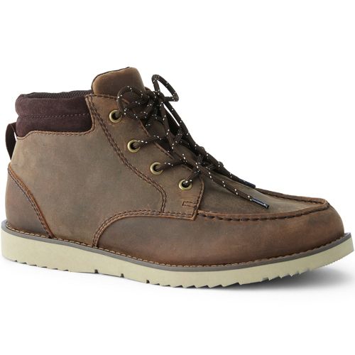 Men's Comfort Leather Chukka Boots