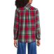 Women's Flannel Boyfriend Fit Long Sleeve Shirt, Back