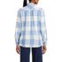 Women's Flannel Boyfriend Fit Long Sleeve Shirt, Back