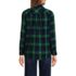 Women's Flannel Boyfriend Fit Long Sleeve Shirt, Back