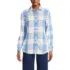 Flannel Boyfriend Long Sleeve Shirt, Front