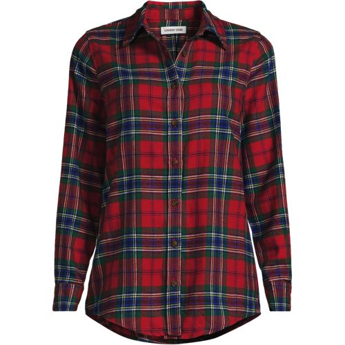 Compass Red/Pine Plaid