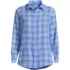 Flannel Boyfriend Long Sleeve Shirt, Front