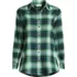 Flannel Boyfriend Long Sleeve Shirt, Front