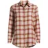 Tall Flannel Boyfriend Long Sleeve Shirt, Front