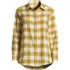 Flannel Boyfriend Long Sleeve Shirt, Front