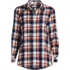 Flannel Boyfriend Long Sleeve Shirt, Front