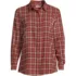 Flannel Boyfriend Long Sleeve Shirt, Front