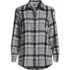 Flannel Boyfriend Long Sleeve Shirt, Front