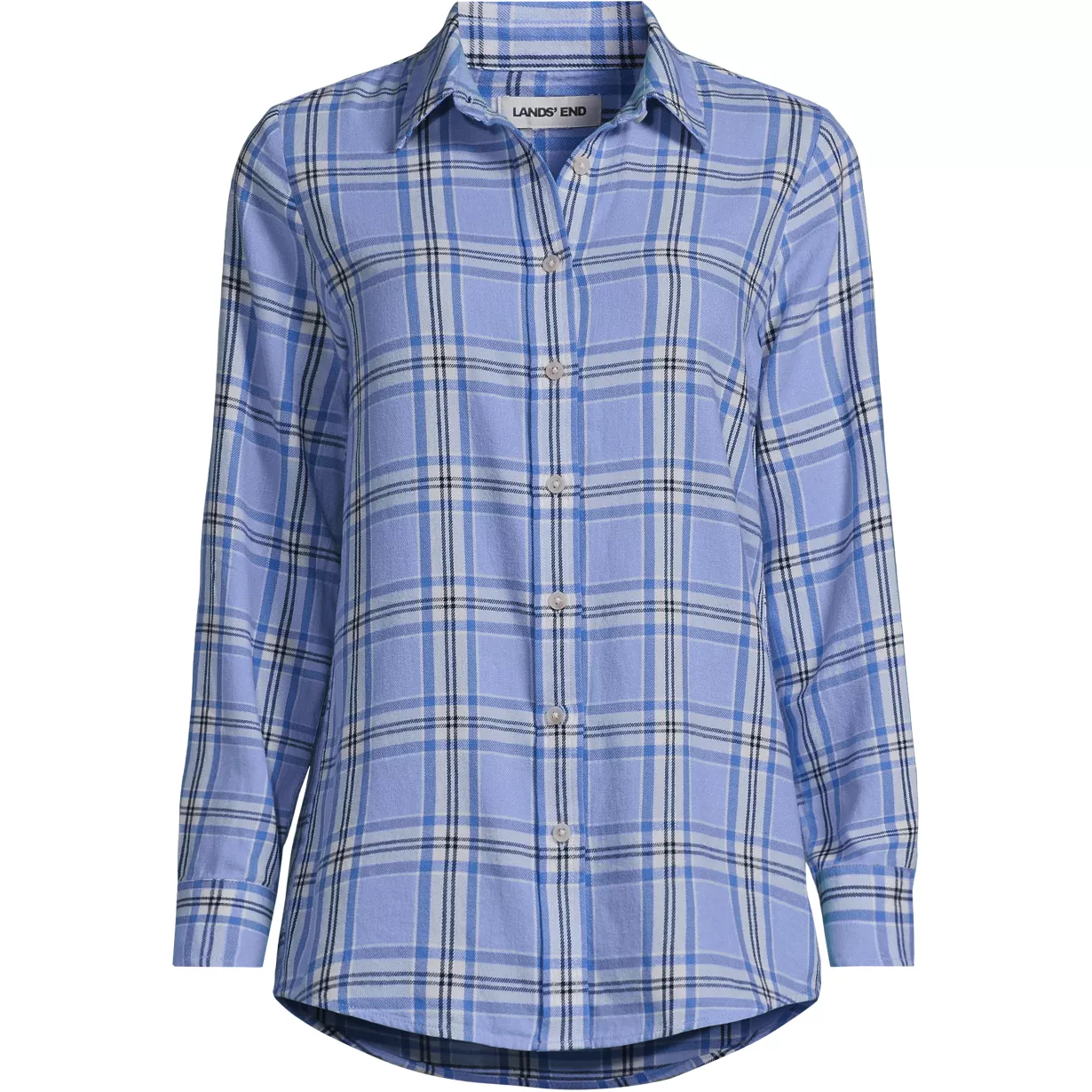 Women's Flannel Boyfriend Fit Long Sleeve Shirt