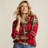 Flannel Boyfriend Long Sleeve Shirt, alternative image