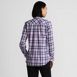 Women's Flannel Boyfriend Fit Long Sleeve Shirt, Back