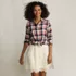 Flannel Boyfriend Long Sleeve Shirt, alternative image