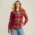 Flannel Boyfriend Long Sleeve Shirt, alternative image