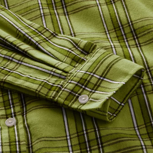 Flannel Boyfriend Long Sleeve Shirt, alternative image