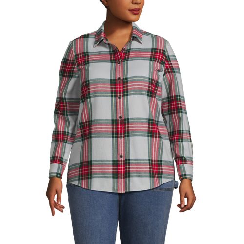 Relaxed Fit Flannel Shirt