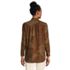 Women's Flannel Long Sleeve Tunic Top, Back