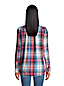 Women's Petite Long Sleeve Flannel Popover Tunic