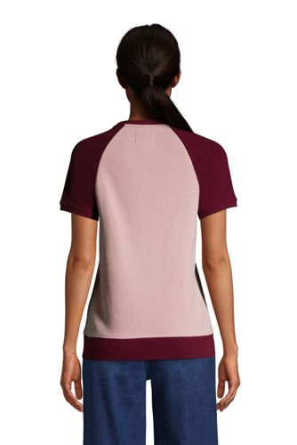 short sleeve sweatshirt women