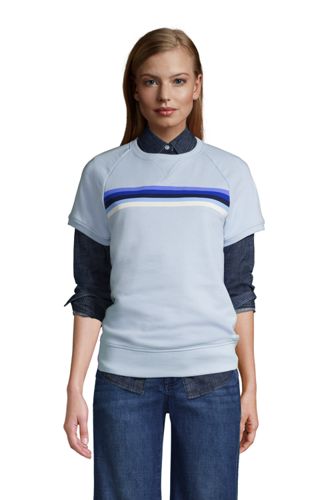 women's short sweatshirt