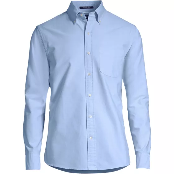 Men's Tailored Fit Long Sleeve Sail Rigger Oxford Shirt - primary