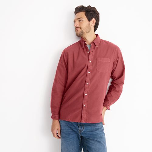 Men's Cotton Blend Casual Long Sleeve Shirts  Casual long sleeve shirts,  Men casual, Casual shirts for men