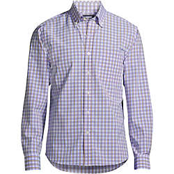 Men's Traditional Fit Stretch Commuter Dress Shirt, Front