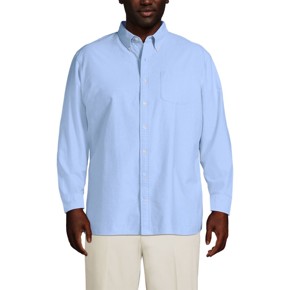 Men's Big and Tall Traditional Fit Sail Rigger Oxford Shirt