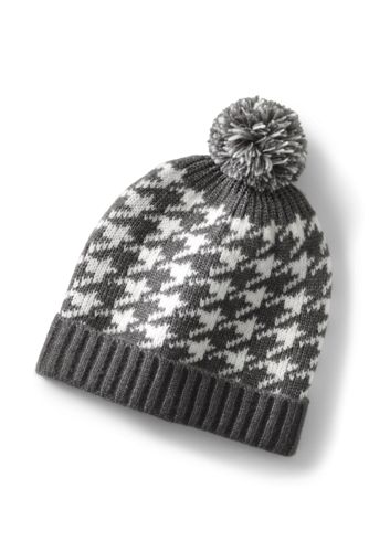 houndstooth winter hat