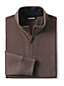 Melierter Zipper-Pullover aus Bedford-Ripp für Herren
