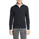 Men's Bedford Rib Heather Quarter Zip Sweater, Front