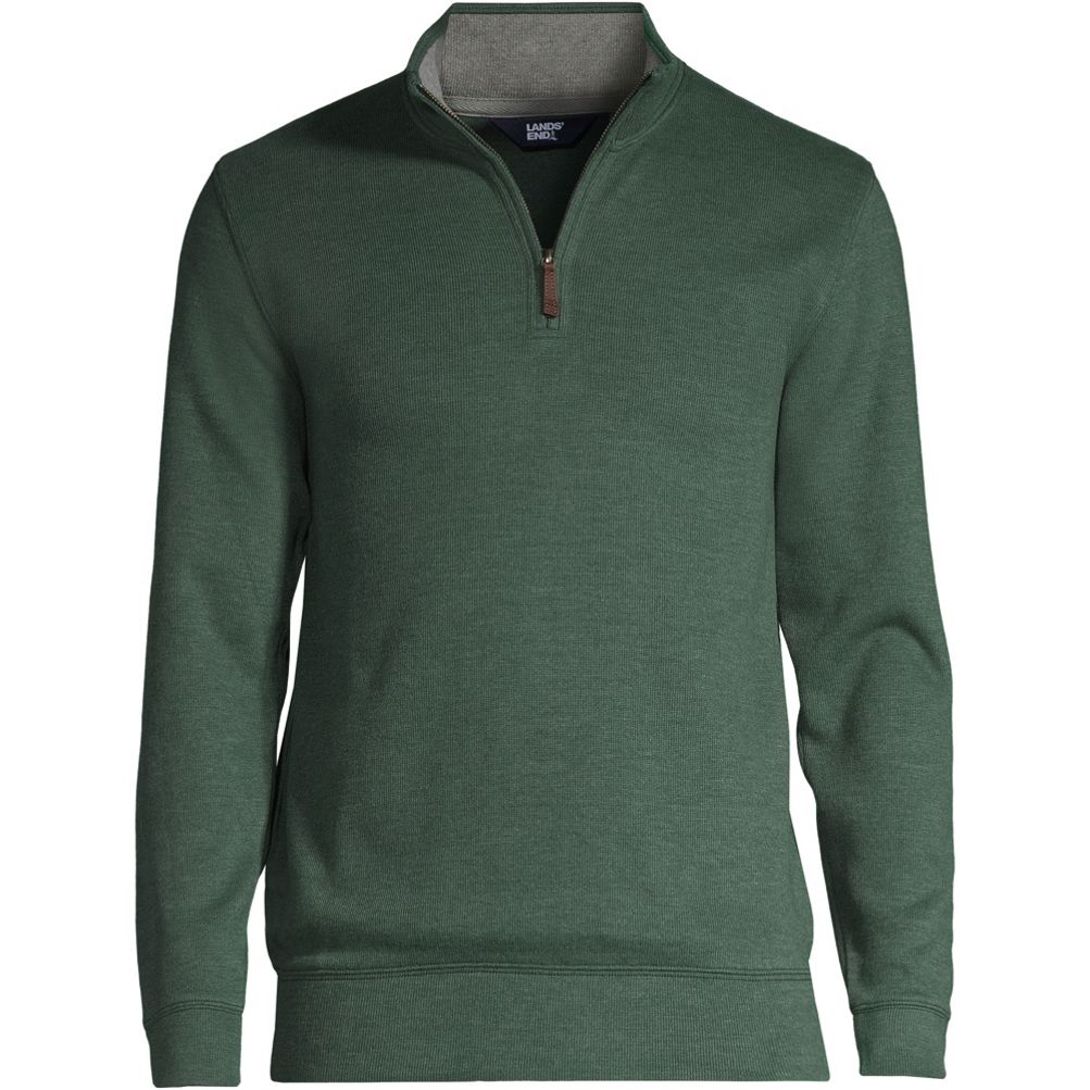 Men's Bedford Rib Quarter Zip Sweater