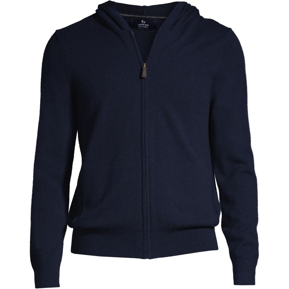 Navy Blue Full Zip Hoodie