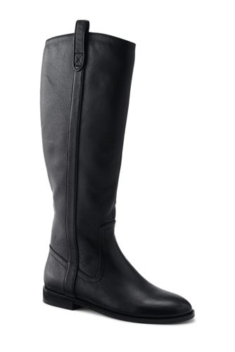 Women's Leather Riding Boots