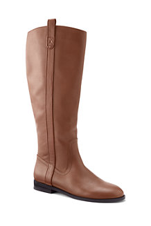 Women's Leather Riding Boots 