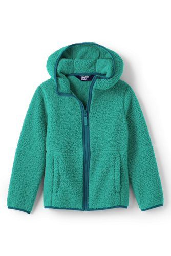 toddler girl fleece jacket with hood