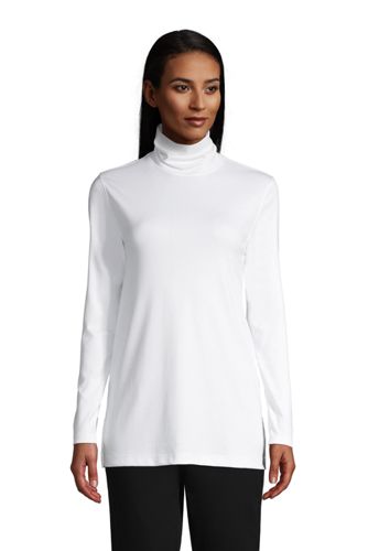 Supima Cotton Long Sleeve Turtleneck 